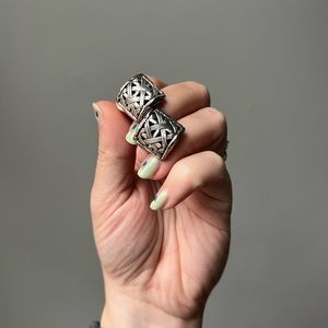 John Hardy Silver Cuff Links